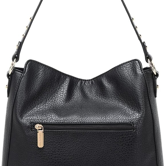 Hobo Bag for Women Vegan Leather Large Capacity Crossbody Shoulder Purse - Picture 4 of 8